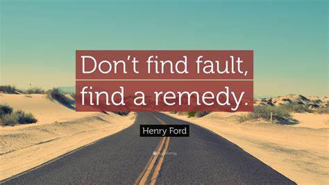 Find a remedy