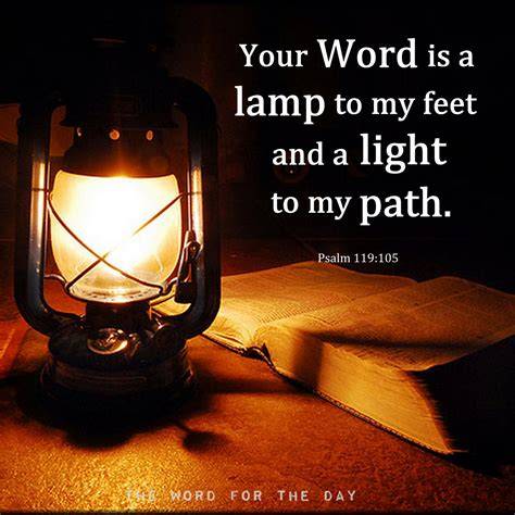 A lamp unto my feet