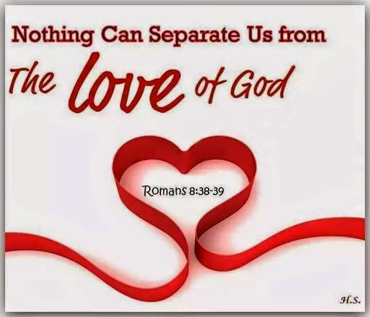Nothing shall separate us from the love of God