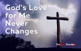 God's love never changes