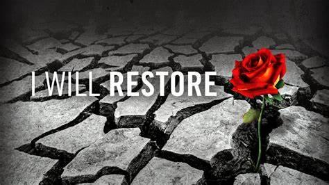 God will restore you
