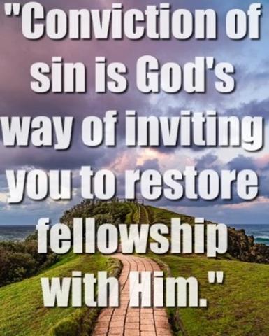 Conviction of Sin