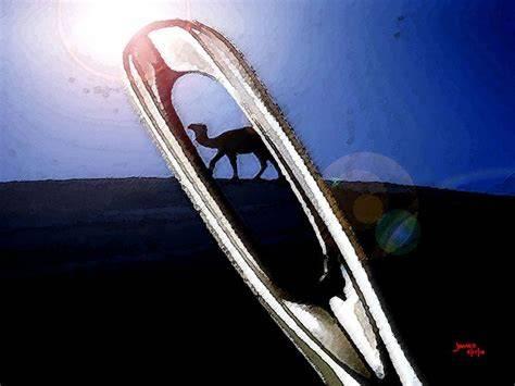 The camel and the eye of needle