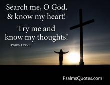 Search Me and Know My Heart