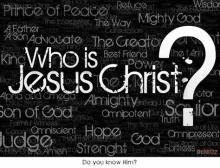 Who is Jesus?
